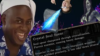 In Theory You Can Get Crystal Soul Spear Without Killing A Single Boss  Seeker of Fire [upl. by Ignace]