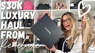 Luxury Haul  30k Worth of LOUIS VUITTON and CHANEL  REDELUXE  New Arrivals [upl. by Anni]