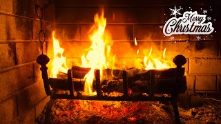 Instrumental Christmas Music Crackling Fire Sounds Christmas Piano Jazz in Fireplace Ambience 🔥 [upl. by Chaworth]