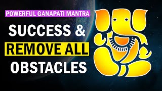 GANESH GAYATRI MANTRA  Ganesh Mantra for Removing Financial Obstacles  Meditation Mantras [upl. by Odnomar]