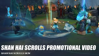 Shan Hai Scrolls Skin Promotional Video  Wild Rift [upl. by Bellaude]