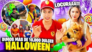 DIMOS MÁS DE 1000 DULCES EN HALLOWEEN🎃🍬 Hermanas JM [upl. by Ely]