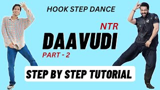 Daavudi Hook Step Dance Tutorial  NTR  Janhvi Kapoor  Devara  Daavudi Song Dance Tutorial [upl. by Doris170]