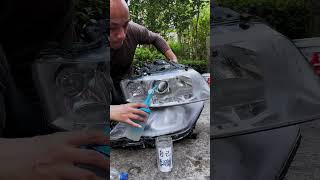 Headlight refurbishment and repair youtubeshorts [upl. by Drape172]