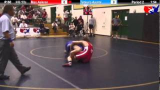 Sunkist Freestyle 84kg  Max Askren vs Tetsuro Asami [upl. by Doerrer745]