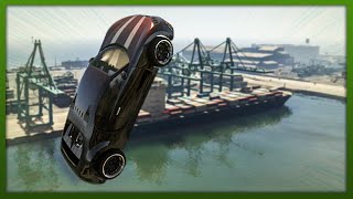 GTA 5 Stunts  Awesome Adder Stunt  GTA V Stunts amp Fails [upl. by Sweatt]