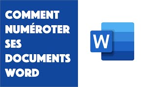 Comment numéroter ses documents Word [upl. by Beane]