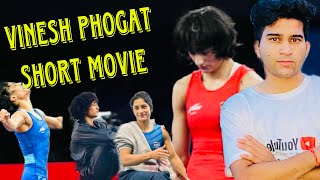 VINESH PHOGAT JOURNEY 100G❤️‍🩹  SHORT MOVIE 🎥  DHEERJPUBLICCOMEDY [upl. by Nielson]