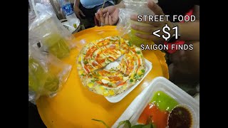 VIETNAM 2024 Saigon Night Food Crawl Famous street foods that are less than 1 [upl. by Byram]