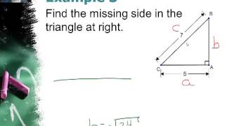 Notes 57 Pythagorean Theorem Part 1 [upl. by Nallad]