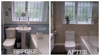 Small Bathroom Total MakeoverRenovation [upl. by Velleman]