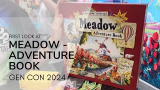 First Look at the Meadow Adventure Book  GenCon 2024 [upl. by Nnail]