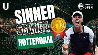 Scanagatta e Di Lorito quotSinner fa la storia del tennis italiano vince Rotterdam è n3quot [upl. by Ahsena111]