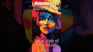 Famous Expressionists in MidJourney Explore Emil Noldes Art [upl. by Yunfei855]