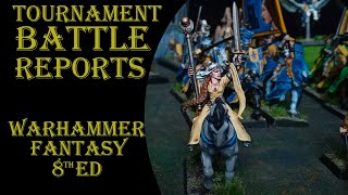 Warhammer Fantasy 8th ed Tournament Special 03 5 Battle Reports [upl. by Wier]