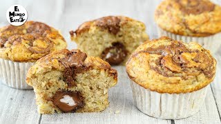 Nutella Banana Muffins [upl. by Arlee]