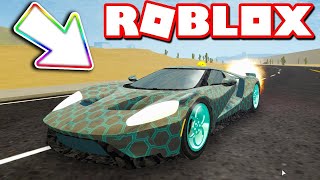 The NEW SUPERCAR UPDATE in ROBLOX VEHICLE SIMULATOR Roblox [upl. by Ylyl]