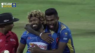 Lasith Malingas fourball 4wicket hattrick [upl. by Ecreip]