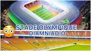 En fin pret🏟Admirez le nouveau Stade Olympique de Diamniadio un vrai bijoux 🇸🇳 [upl. by Harlen449]