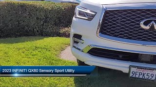 2023 INFINITI QX80 Sensory Sport Utility Roseville Sacramento Folsom Auburn Yuba City [upl. by Louella]