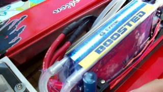 75 MPH BRUSHLESS DRAG RACE F1 CHAMPBOAT FORMULA 1 HV 10S LIPO [upl. by Filbert]