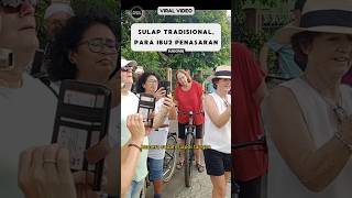 Bule Penasaran Aksi Sulap Ala BapakBapak‼️ reaksibule buleriview shorts viralvideo [upl. by Nylrehc340]