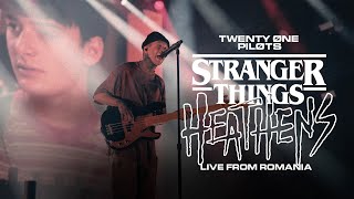 Twenty One Pilots  HeathensStranger Things Live from Romania [upl. by Amaerd]