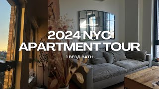 2024 NYC Apartment Tour  1 bed 1 bath in Williamsburg Brooklyn  4000 [upl. by Adnilre618]