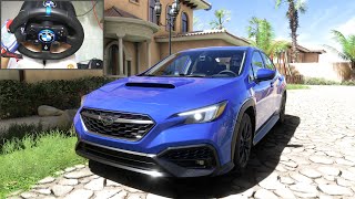 2022 Subaru WRX  Forza Horizon 5  Steering Wheel Gameplay  Logitech G923 [upl. by Tanhya]