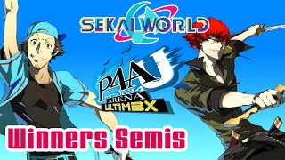 DoubleBear Junpei vs MiracleSpire Minazuki  P4AU Winners Semis  SEKAI World [upl. by Neram]