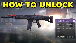 HOW TO CLAIM FREE KILO 141  RED ACTION SKIN IN COD MOBILE [upl. by Sitruc407]