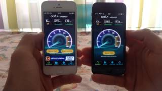 SpeedTest Tim LTE 4G Roma vs Vodafone 4G [upl. by Ecirtam]