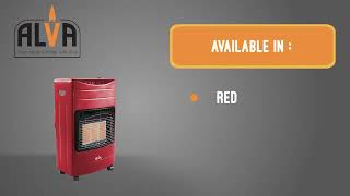 GH312320321  Alva  3 Panel Luxurious Infrared Radiant Indoor Gas Heater [upl. by Aietal223]