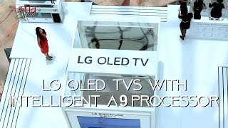 LG OLED TVS With Intelligent A9 Processor [upl. by Kcirdet]