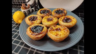 Aprenda aqui a fazer os maravilhosos Pasteis de Nata portugueses 😊🙏 [upl. by Aynotan]