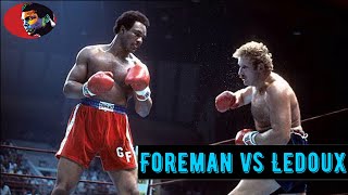 George Foreman vs Scott Ledoux Highlights HD ElTerribleProduction [upl. by Greenquist500]