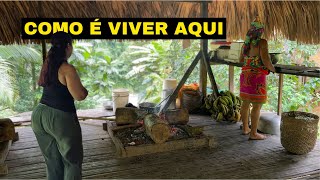 Uma experiência na SELVA do DARIÉN conhecendo a TRIBO ISOLADA no PANAMÁ 🇵🇦 [upl. by Aikemehs]