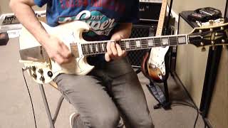 1966 GIBSON SG CUSTOM LES PAUL DEMO [upl. by Silma128]