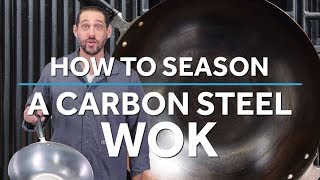 How to Season a Wok  Serious Eats [upl. by Yehsa]