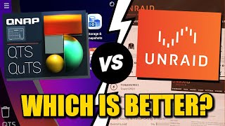 QNAP QTSQuTS vs UnRAID  Which NAS Software is Best for You [upl. by Lebasile]