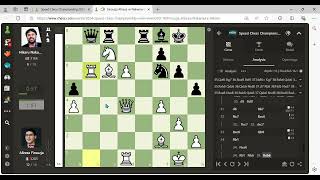 2024 Speed Chess Championship Semifinal 1  Alireza Firouzja vs Hikaru Nakamura [upl. by Craggie]