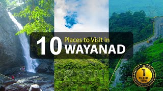 Top Ten Places to Visit In Wayanad [upl. by Ytineres]