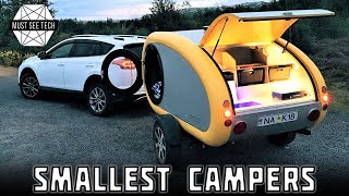 TOP 7 Smallest Campers and Mini Recreational Vehicles that You Can Afford [upl. by Harutak288]