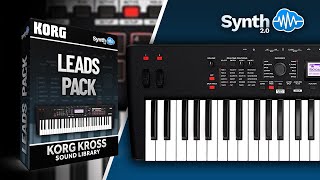 LEADS PACK SOUNDS BANK  KORG KROSS 12 [upl. by Yk]