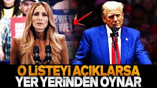 KORKUDAN ÖLECEKLER TRUMP O LİSTEYİ AÇIKLADIĞINDA YER YERİNDEN OYNAYACAK SESLİ MAKALE [upl. by Hollander]