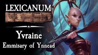 Yvraine  Emissary of Ynnead  Warhammer 40k Lore [upl. by Yenhpad43]