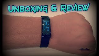 QBand HR Fitness Tracker Unboxing amp Review [upl. by Samale168]