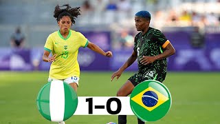 NIGERIA 01 BRAZIL OLYMPICS 2024  ANALYSIS amp REACTION [upl. by Odlawso]