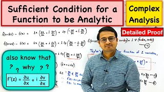 Sufficient Condition for a Function to be Analytic with proof [upl. by Nosemaj]