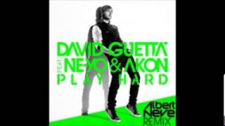 David Guetta feat NeYo amp Akon  Play Hard Albert Neve Remix [upl. by Akeemat]